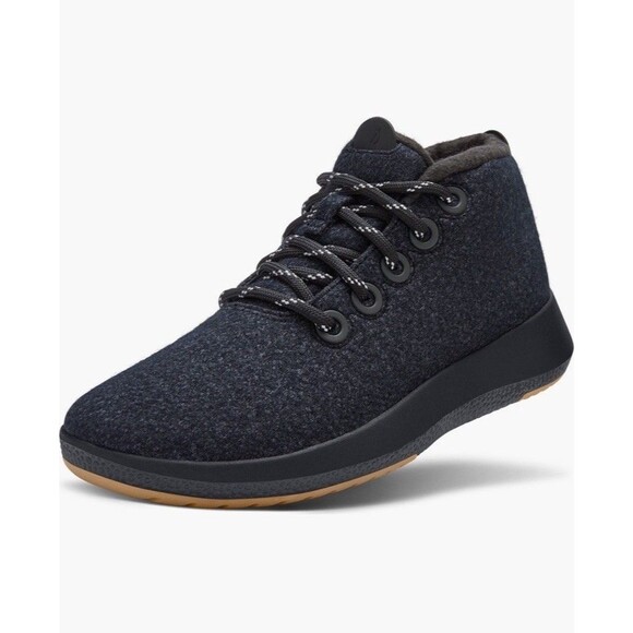 Allbirds Men’s Mizzle Wool Runner Water Repellent Sneaker Natural Black Khaki 11 - Picture 1 of 12